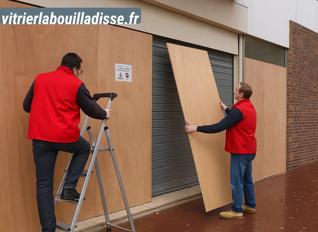 Mise en sécurité fermeture provisoire La Bouilladisse